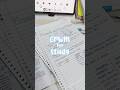 GRWM/STUDY 🍥🎐 #study #studyvlog #studywithme #aesthetic #studygram #shorts #vlog