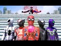 PRO 5 SUPERHERO TEAM vs BAD ALIEN || Spider-Man