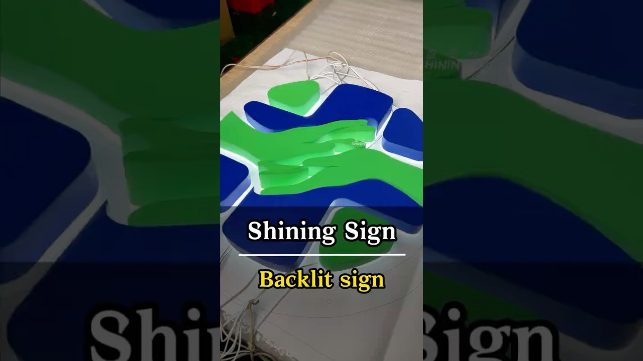 A beautiful backlit sign,contact me if you need it. 