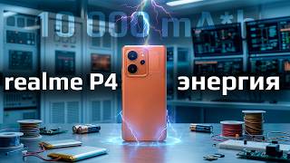 realme P4 Power — монстр автономности! 10000 мА·ч за 20 тысяч