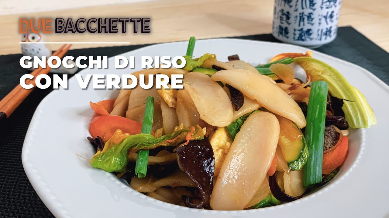 🥢 Gnocchi di Riso Cinesi Saltati in Padella da Leccarsi i Baffi! - YouTube