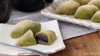 レンジで簡単。うぐいす餅