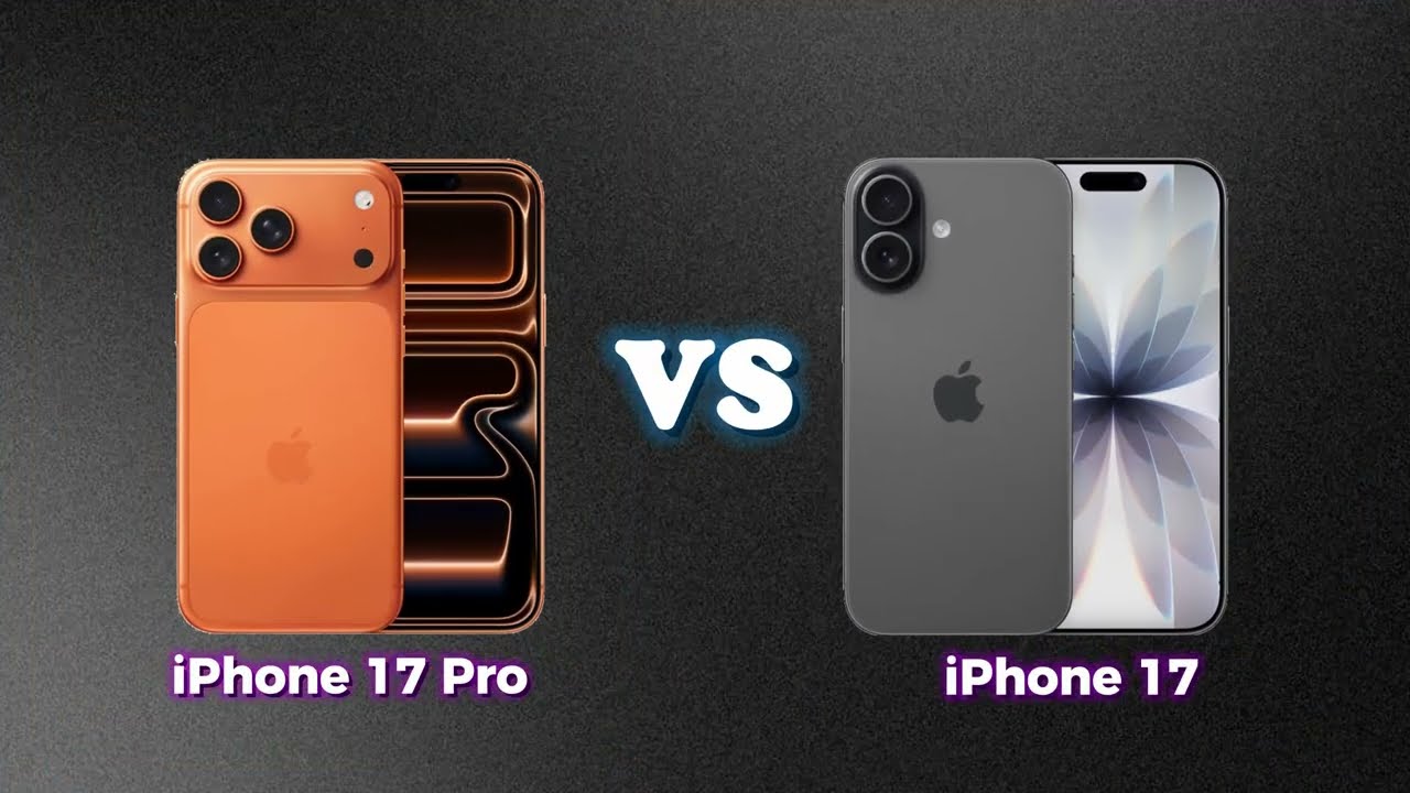 iPhone 17 Pro VS iPhone 17  — What`s the Difference?
