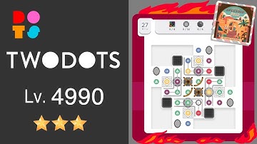 ♫ TwoDots 4990 ⭐️⭐️⭐️ 攻略