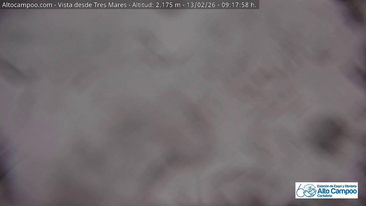 Webcam Alto Campoo (Tres Mares) | Altitud: 2.175 m