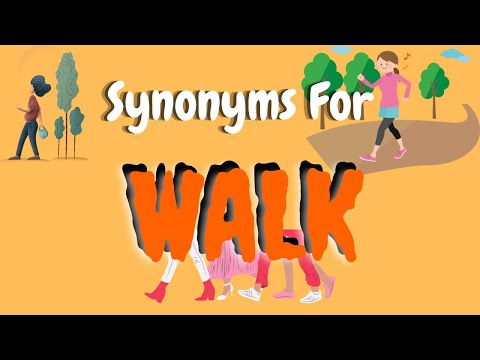 Synonyms For WALK/ Different words to use instead of WALK
