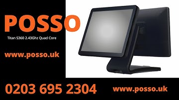 Titan Sam4s pos terminal S360 POS Sams4s Titan pos Posso Ltd. UK retailer