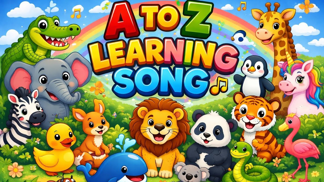 Песенка про животных из алфавита для детей | Изучаем алфавит от А до Я со звуками животных #обуче...