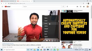 How to Create Automatic Subtitles and Captions for YouTube Videos In Multiple Languages screenshot 4