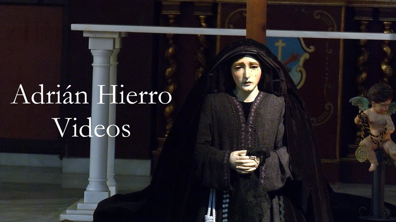 (4K) Pésame a nuestra Señora de la Soledad (Vélez Málaga) - Sábado Santo 2024