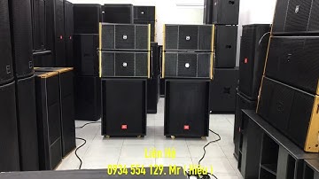 Dàn Array mini 55 Triệu cho khách hàng Nam Định. Lh 0934554129