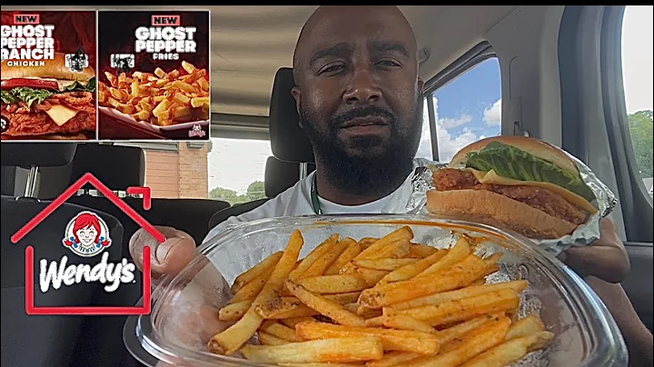 WENDY’S®️GHOST PEPPER RANCH CHICKEN SANDWICH & GHOST PEPPER FRIES