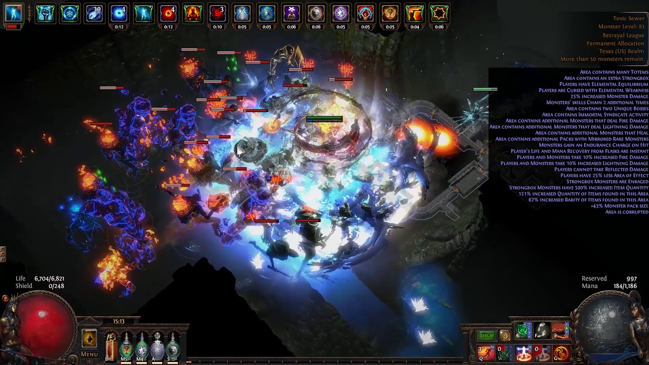 [3.5] Elemental Cyclone Scion T16 High density map - YouTube