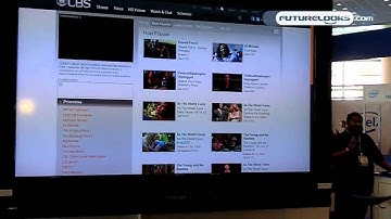 IDF 2010 - Wireless Display (WiDi) Demonstrated using GlideTV Hardware