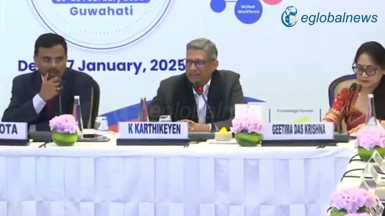 Assam Govt Secretary Ravi Kota attends a roundtable interaction with the Bilateral Chamber & Traders