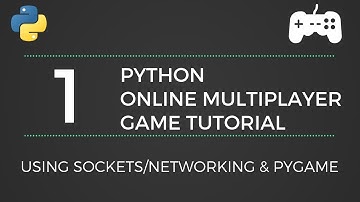 Python Online Game Tutorial #1 - Creating a Client Using Sockets