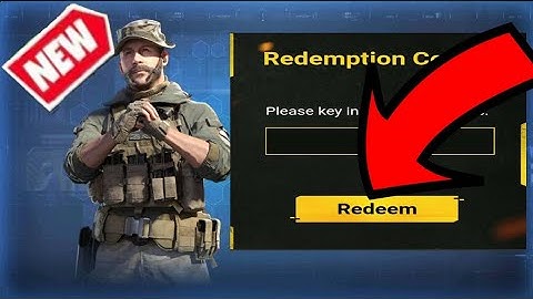 October 2021 Call Of Duty Mobile New Redeem Code|New 100% Working Today COD Mobile Redeem Code