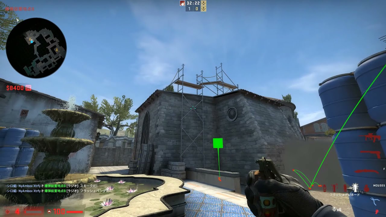 [CS:GO] Inferno CT - Counter B Setup (Liquid - NAF)