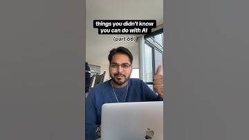Things you didn’t know you can do with AI (part 66) #aitools #aiagents