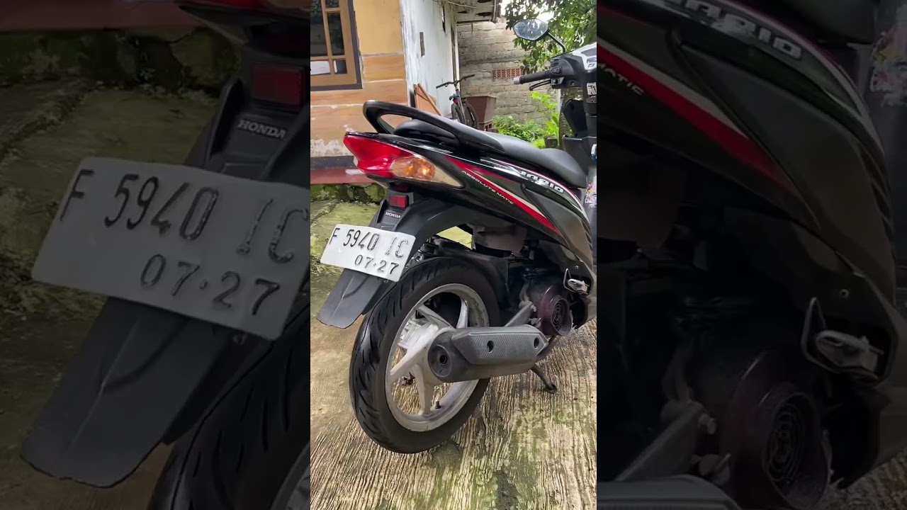 Honda vario 110 fi (Agnes) 2014 pajak panjang warna hitam siap gas 🖤 