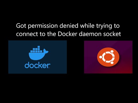 How to fix docker: Got permission denied issue