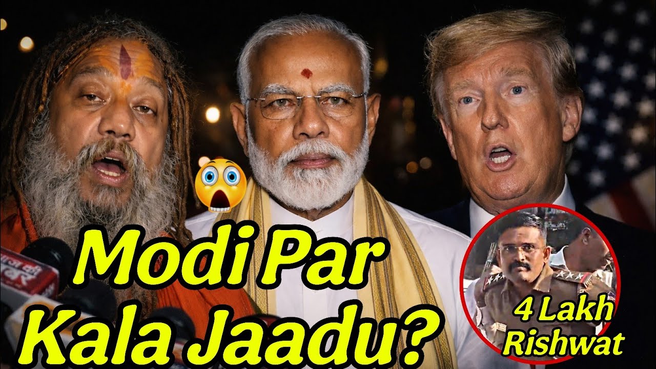 Modi Par Kala Jaadu Ka Hairatangez Daawa | Inspector Ne li 4 Lakh Rishwat | HYDRAA Ka Bada Action 