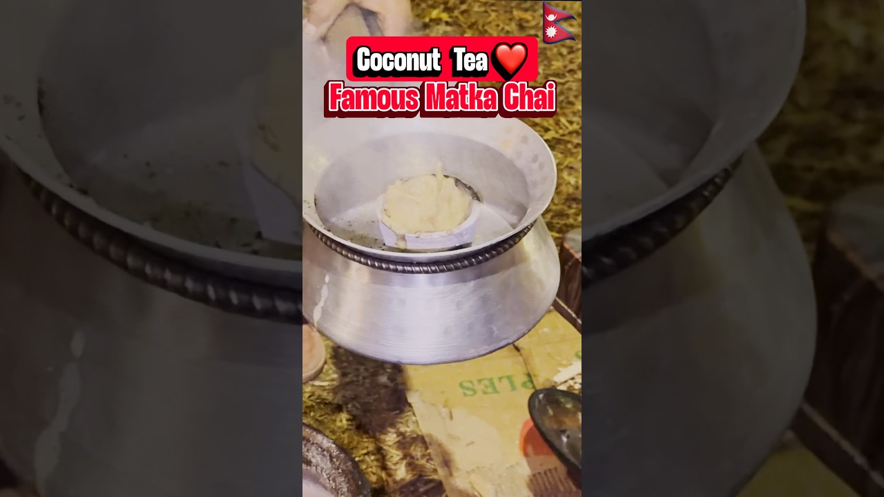 Ye cocunut matka chai khai b jati hai or pee bhi