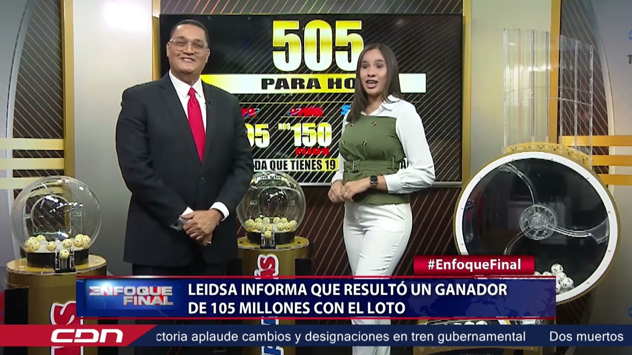 Ganador de 105 millones en la Loto no aparece (video) - Remolacha -  Noticias Republica Dominicana