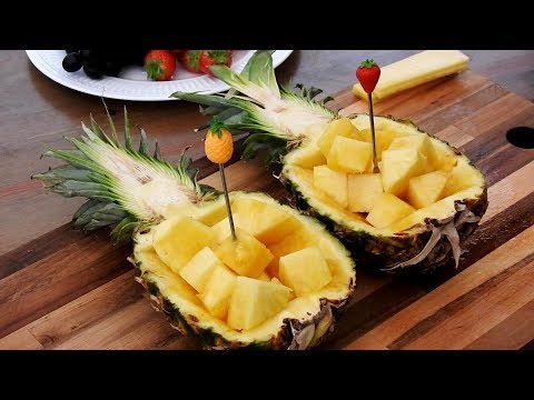 Pineapple Decoration Ideas - FRUIT CARVING AND CUTTING TRICKS