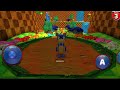 Gameplay super sonic adventure, misi desa kura-kura, bebaskan 8 beruang, ada 3 stiker unik 