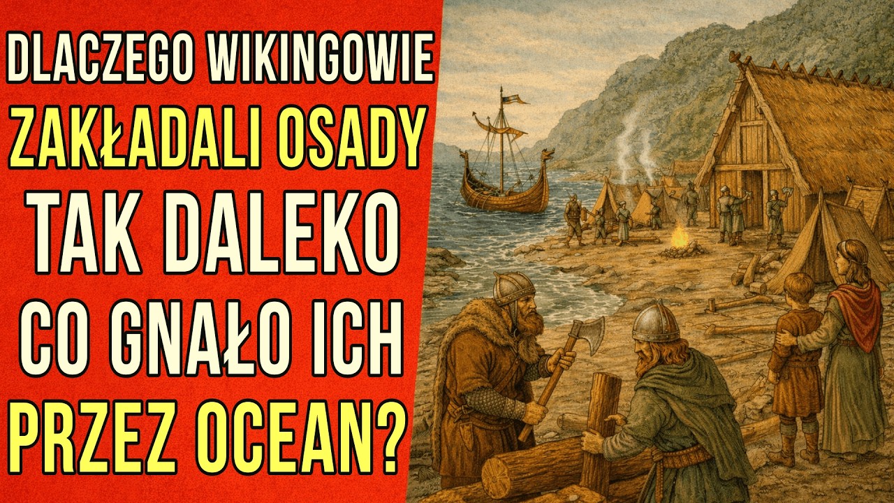 Dlaczego Wikingowie zakładali osady tak daleko: co gnało ich przez ocean?