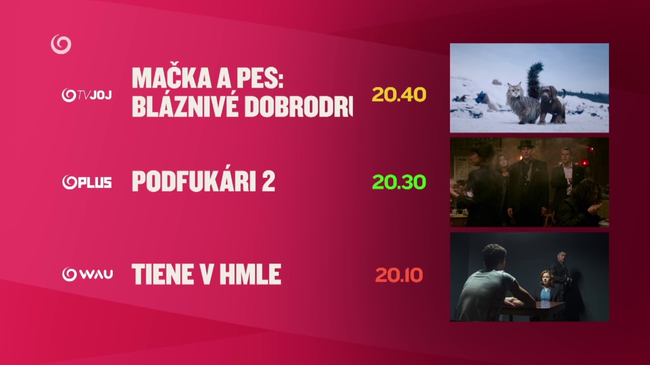 Dnes večer uvidíte (28.2.2026 na JOJke)