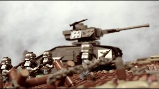 Warhammer 40K Animation - Death Korps Of Krieg Vs Orks.