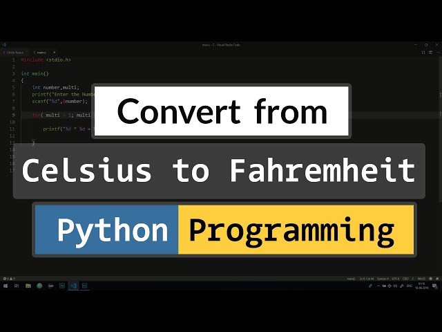 Converter Table From Celsius To Fahrenheit Python | Cabinets Matttroy