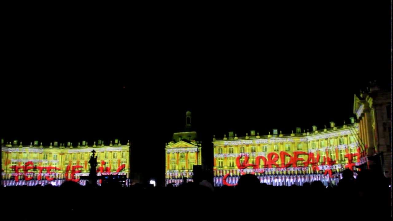 2012 Bordeaux Wine Festival Sound and Light Show