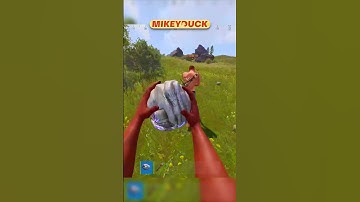 He CRIED 😭 #mikeyduck #rust #shorts