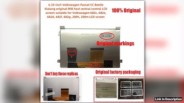 OEM 65 MIB STD2 680 200 600 Radio Touch Screen Digitizer LCD DISPLAY TDOWVGA0633F00045 TDOWVGA0633F