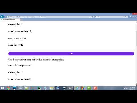 full c++ tutorial for complete beginners #6 Assignment Statements