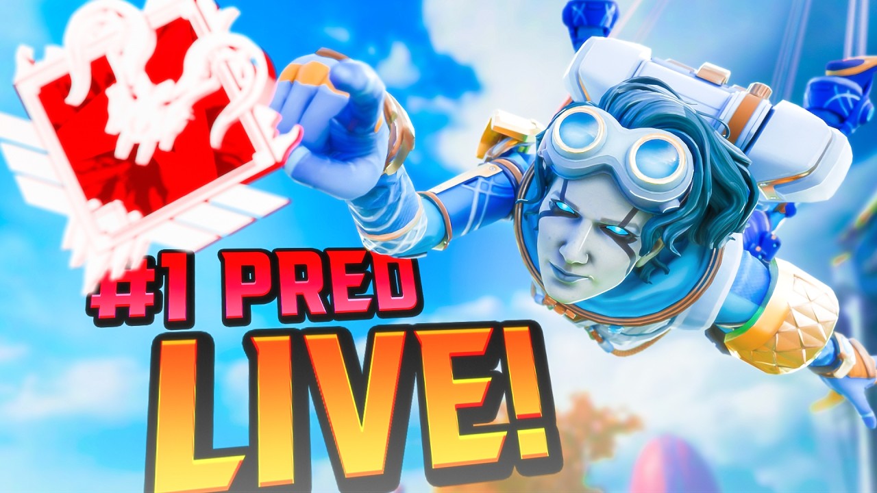 NEW SEASON RANKED | #2 APEX PREDATOR LAST SPLIT | !code !sens !settings !res !specs