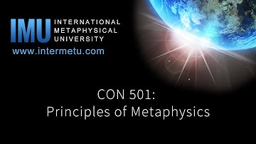Principles of Metaphysics