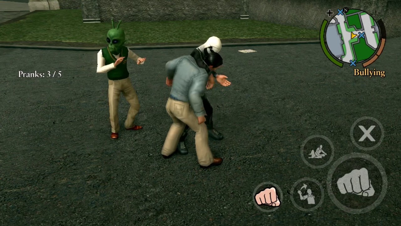 Bully: Anniversary Edition Halloween mission🎃: Mobile gameplay