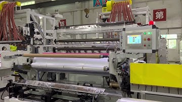 80/120/80 X2400 High Speed Stretch Film Line; Wrapping film machine
