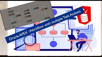 Sample Application Demonstration  - Oracle Apex -  Workflow with Multiple Task Actions