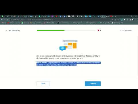 12 Text Formatting | Web Development | Sololearn Answers