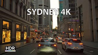 Driving Sydney 4K HDR - Downtown Sunrise - Australia by J Utah 38,278 views 3 months ago 36 minutes