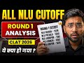 CLAT 2026 Round 1 Category-Wise Cutoff | All NLUs Closing Rank Explained