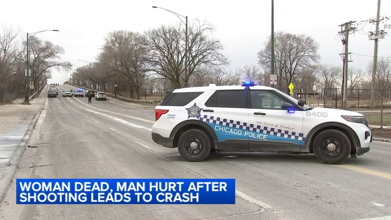 Woman killed, man injured after shooting leads to crash on South Side ...