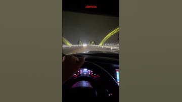 Thumbnail of #explore #epic The New Sixth Street Bridge? In LA😱Watch till the end for amazing lighting #shorts