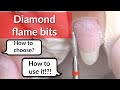 Diamond manicure drill bits overview