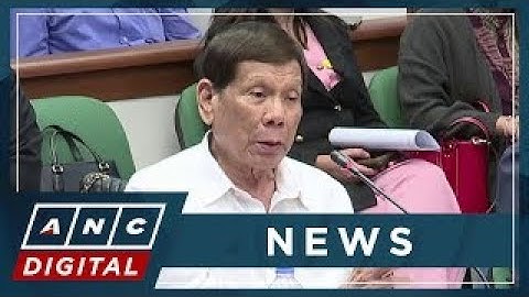 'Nagsisinungaling ang G*gang 'yan': Duterte belies Garma drug war allegations | ANC